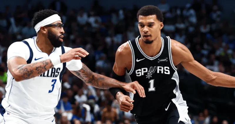 Davis on Wenban: He's so tall, I can only pray that he won't make the shot.