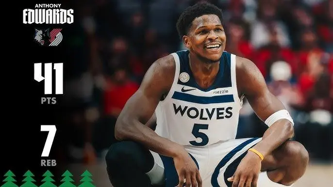 Victory in the first game! The Timberwolves' next five opponents: Lakers, Pacers, Nuggets, Lakers, Hornets