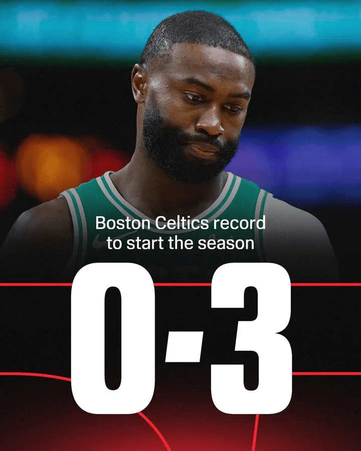 The last time the Celtics started 0-3 was in 2013, when the Celtics missed the playoffs.