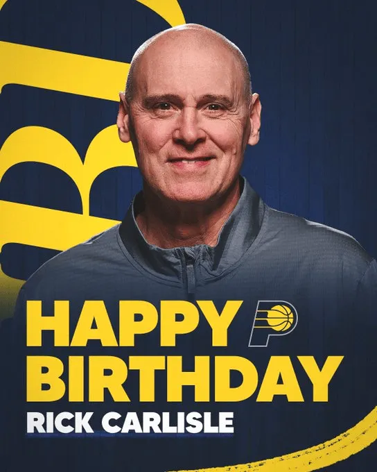 Famous handsome has the ability! Pacers Official Wishes Coach Rick Carlisle a Happy 66th Birthday