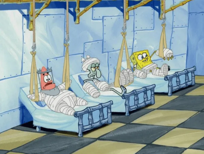 Injuries over! Lakers' social media posts SpongeBob SquarePants pictures to tease team's injury situation