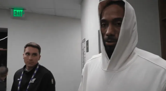 Leonard: The team's offense stagnated today this won't work against the Warriors.