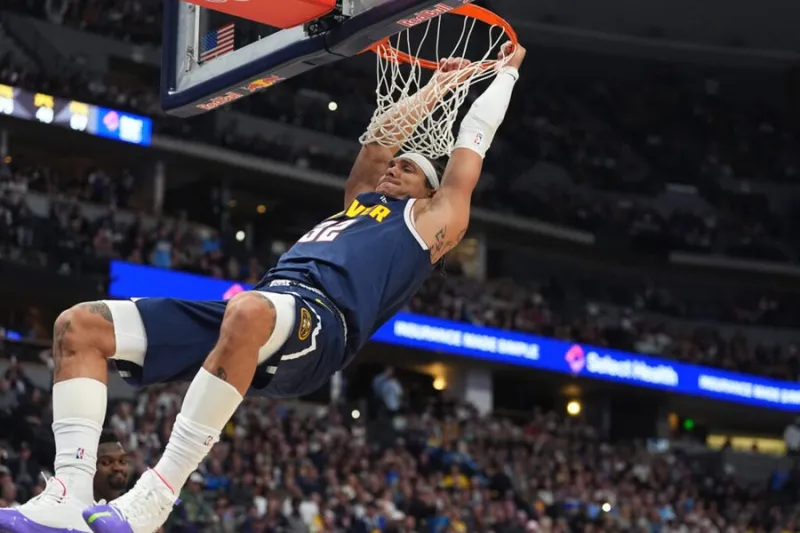 The Nuggets have scored 120+ points in four consecutive games to start the season while shooting over 50% from the field, becoming the first team in history to achieve this feat.