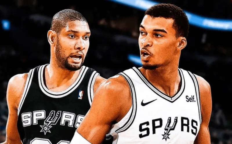 Wambanyama has averaged 30+14+4 blocks in his last 5 games, becoming the first player in the league to achieve this since Duncan in nearly 25 years.