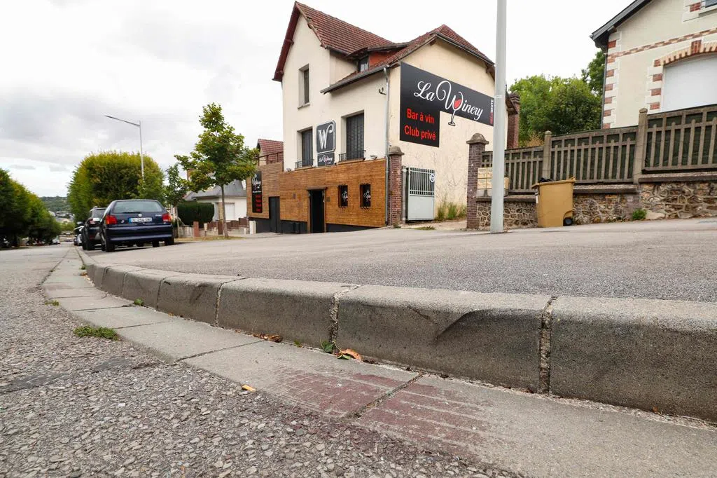 A car rammed into pedestrians in a coastal tourist area in western France, injuring 10 people.