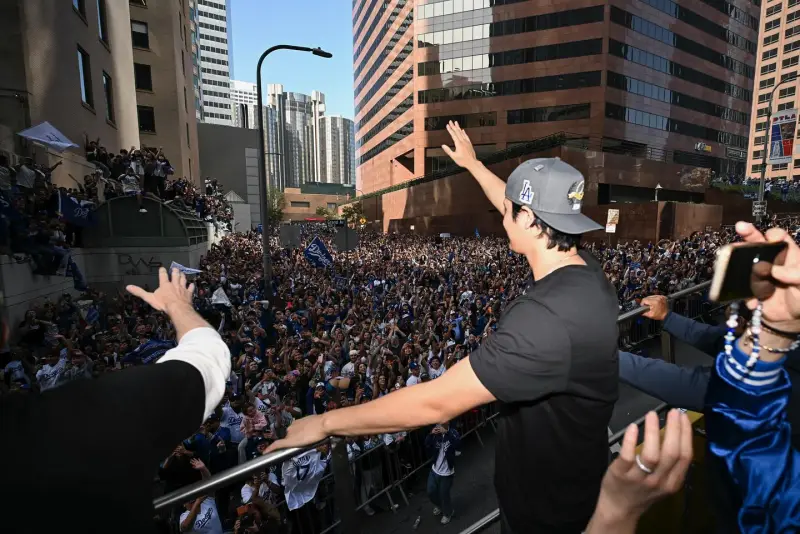Shohei Ohtani updated his personal social media: Thank you, Los Angeles!