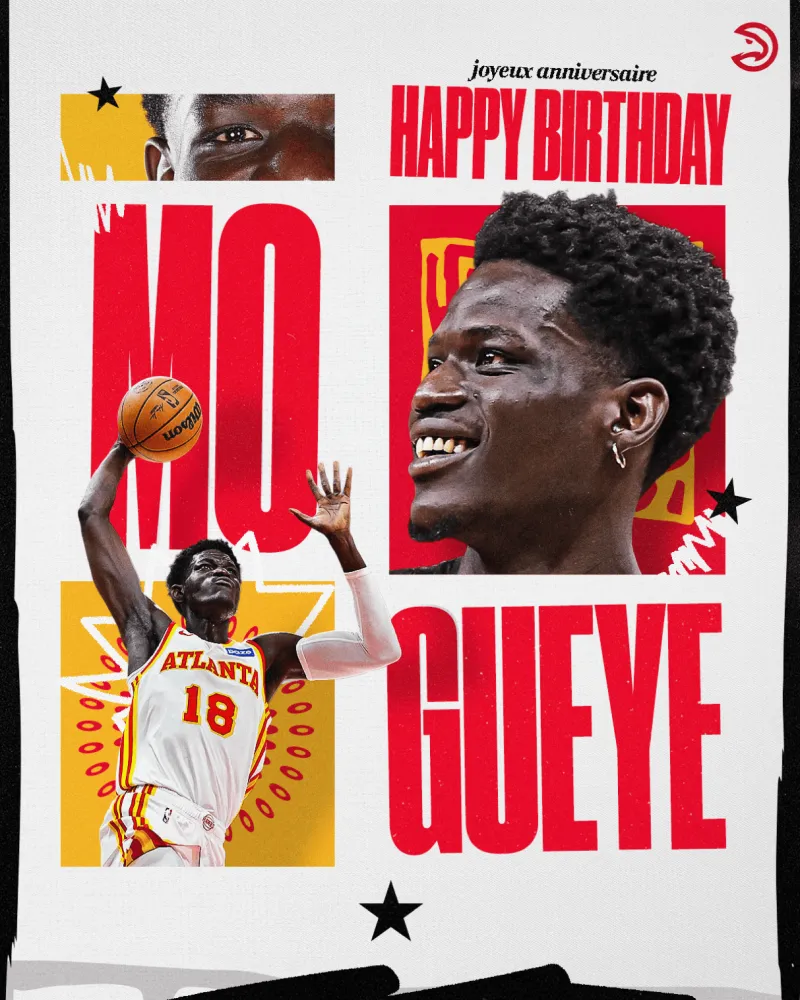 Happy Birthday! The Eagles' official media outlet posted a poster of Mohammed Ghuya to celebrate his birthday.