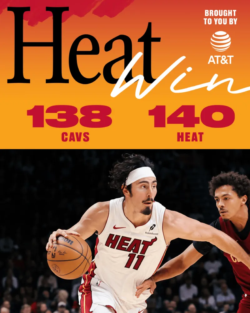 Heat unveil final game poster against Cavaliers
