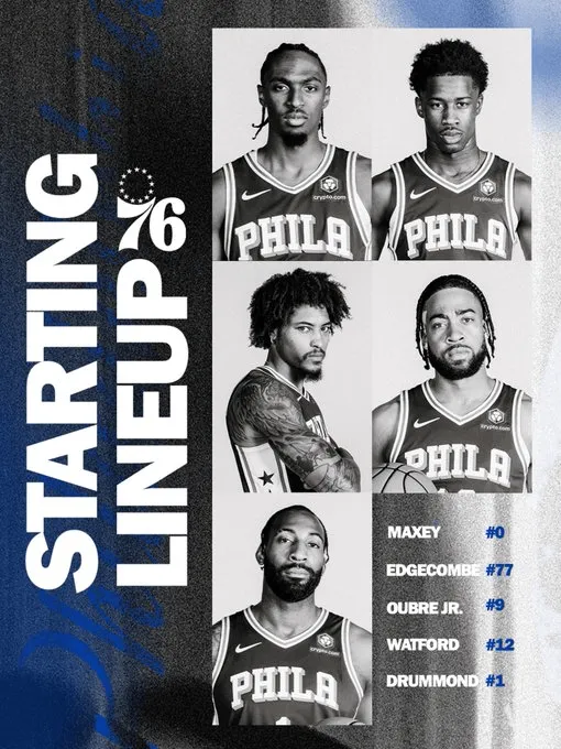 76ers start on November 12