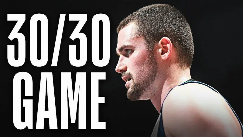 A glorious chapter in history: Kevin Love scored 31 points and grabbed 31 rebounds in a single game.