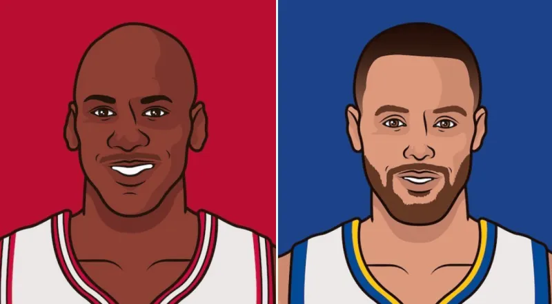 Curry has scored 40+ points in 43 games since turning 30, second only to Jordan's 44 in history.