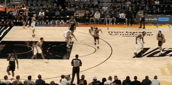 Nesmith slipped unexpectedly while defending