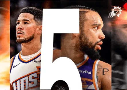 The Suns, on a five-game winning streak, will face the Hawks, who are on a four-game winning streak in their next game.