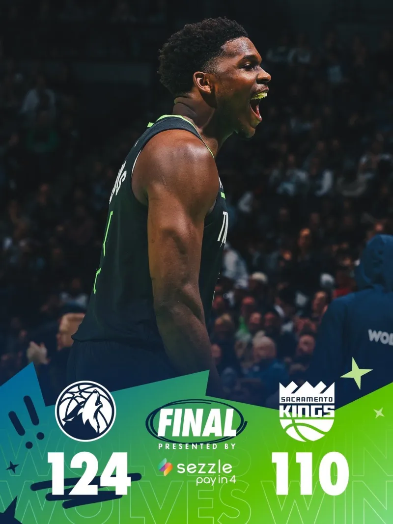 4-game winning streak! Timberwolves