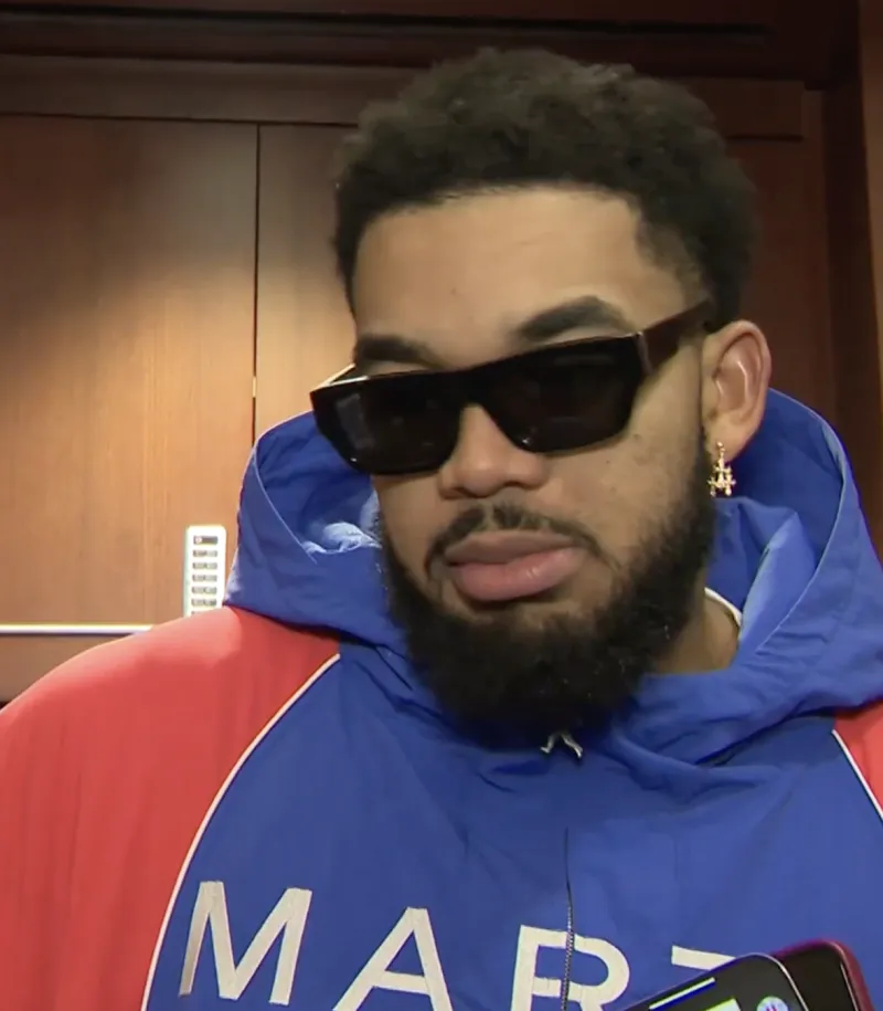 Towns: I wasn't trying to force a performance in the second half.