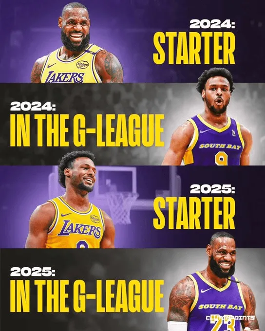 No one could have imagined that LeBron James would be in the G League.