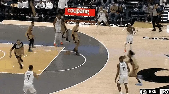 Porter Jr. drove into the paint, scoring 34 points, grabbing 9 rebounds, and dishing out 7 assists.