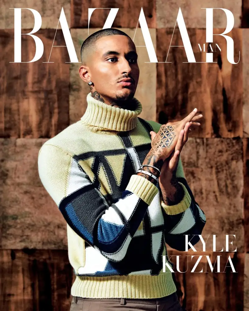 Fashion icon! Kyle Kuzma