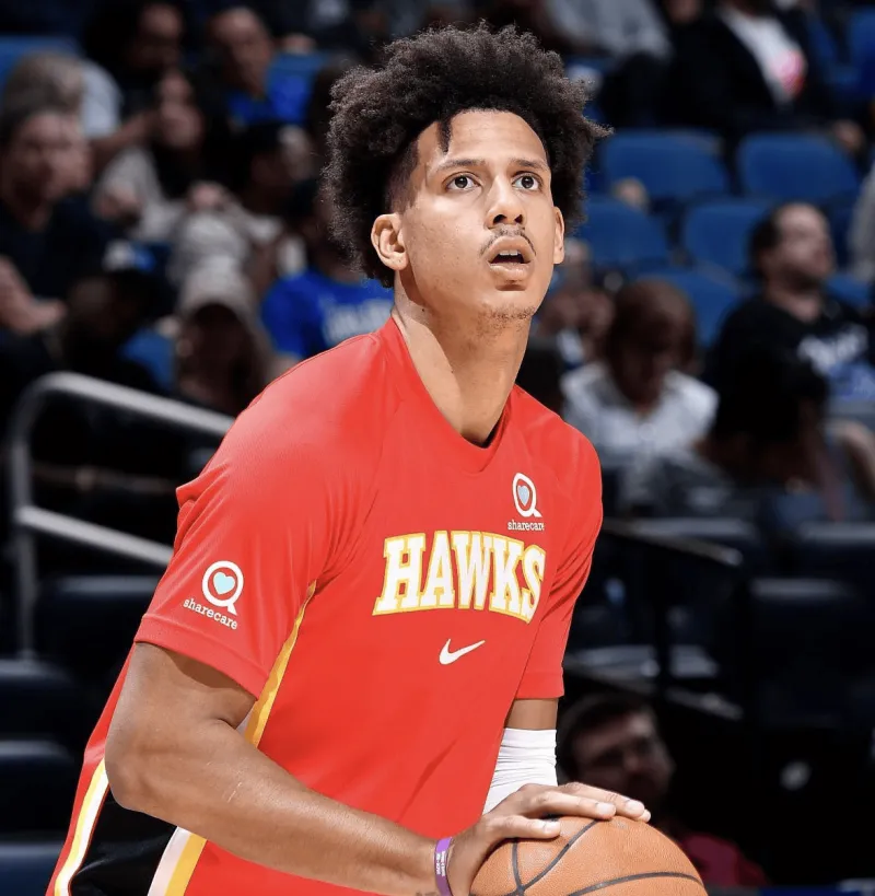 Jalen Johnson has averaged 23 points, 10 rebounds, and 7 assists per game since November, with a true shooting percentage of 68%.