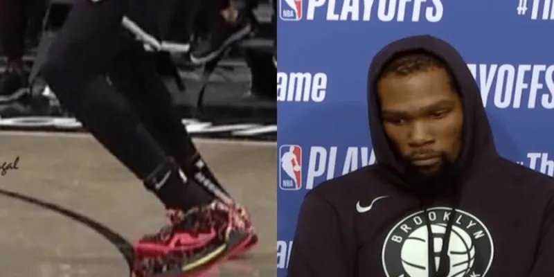 Unbelievable! NBA Memes: Durant's stepping over the line was the biggest mistake in NBA history.