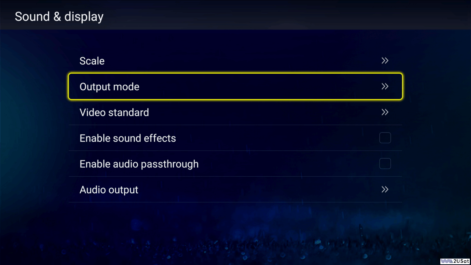 We2usat How to Adjust Screen Resolution