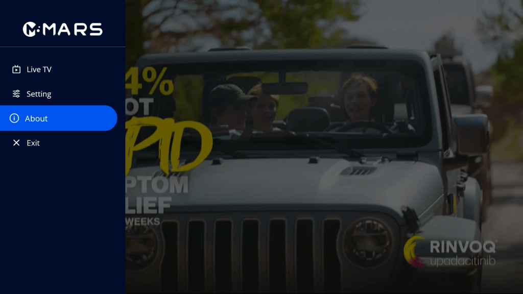 What can you watch on Mars Live?