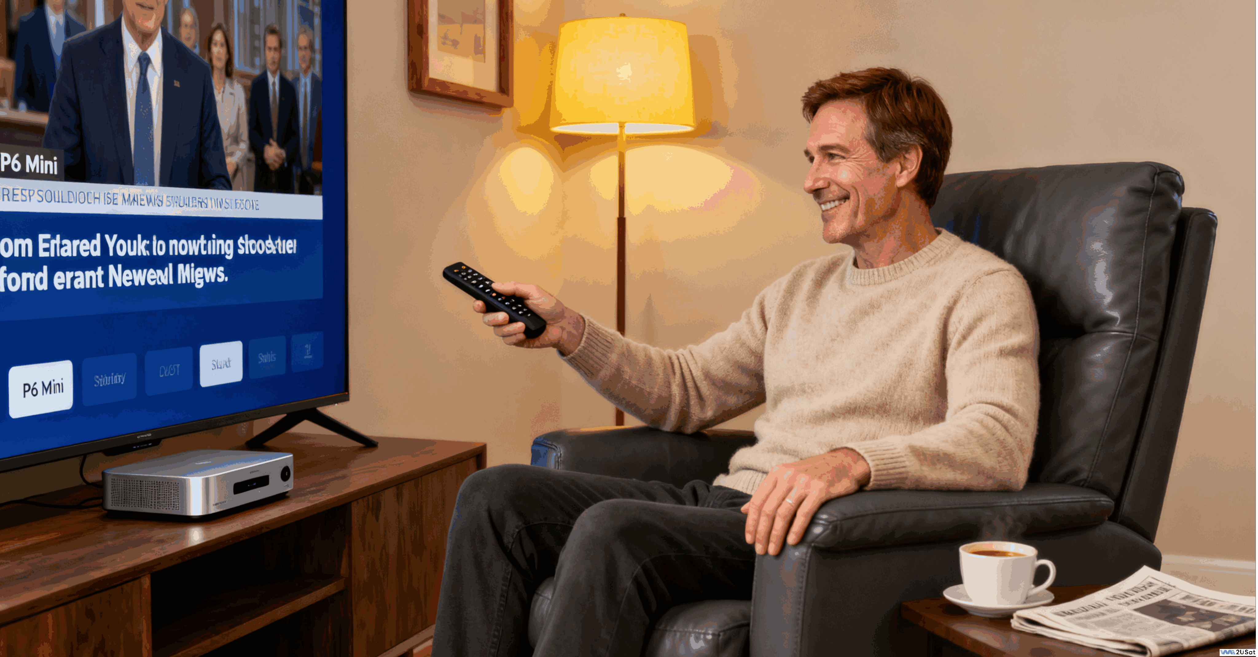 A TV box with one-time purchase and lifetime enjoyment.