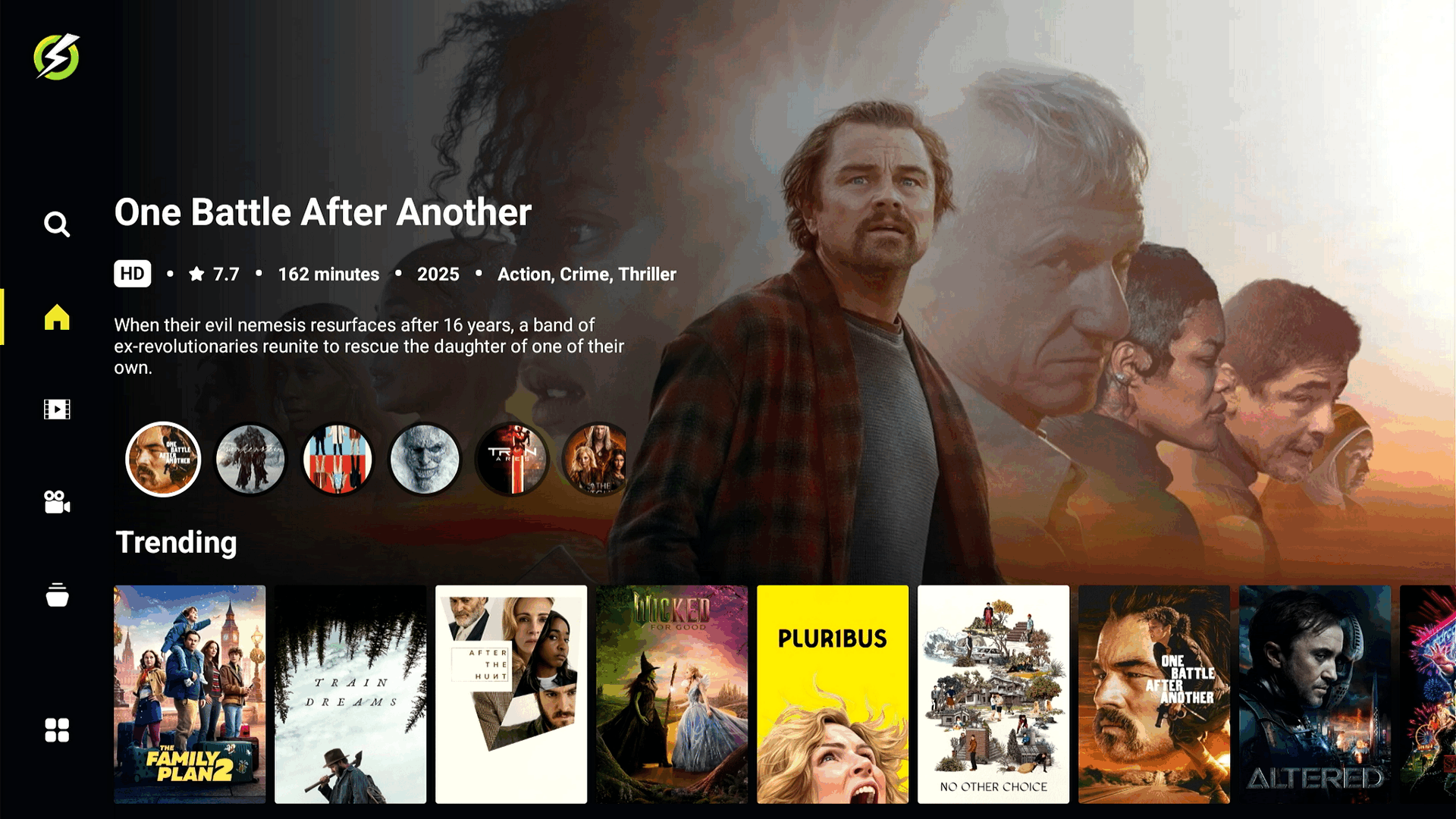 What can you see on an OnStream?