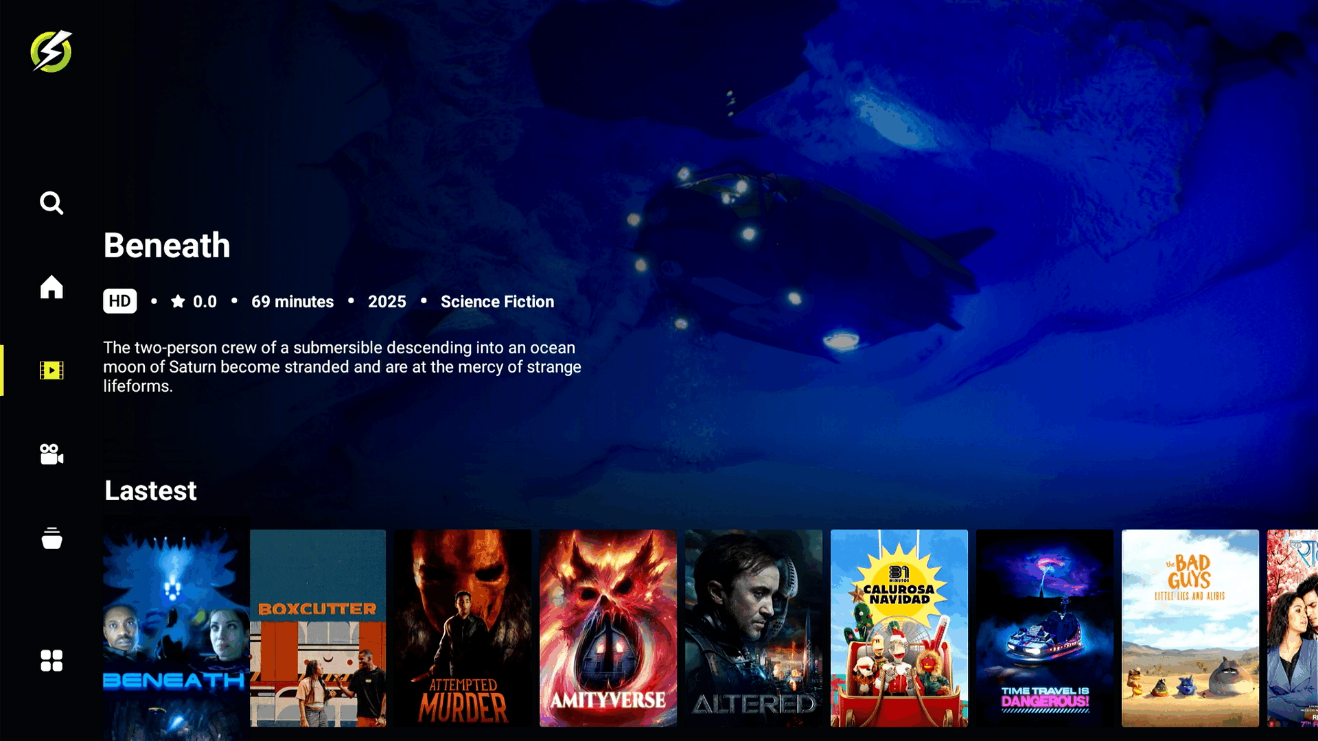 What can you see on an OnStream?