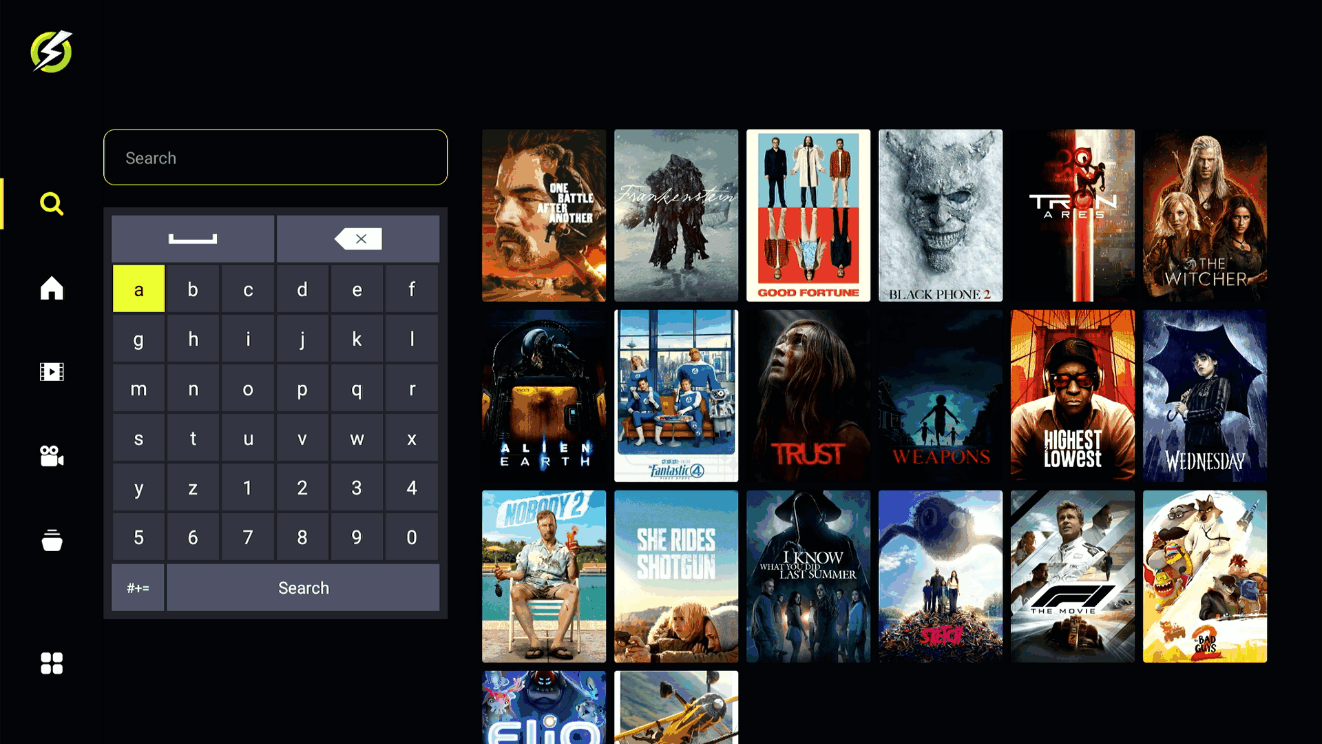 What can you see on an OnStream?