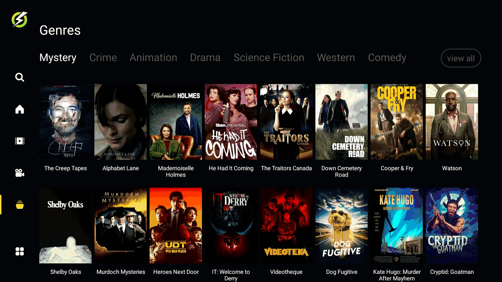 What can you see on an OnStream?