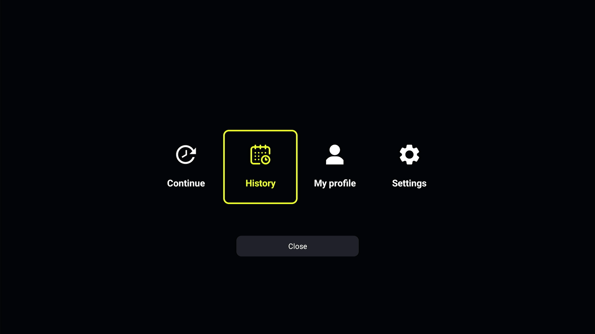 What can you see on an OnStream?