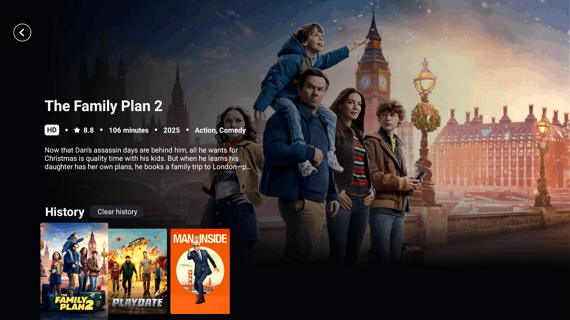 What can you see on an OnStream?