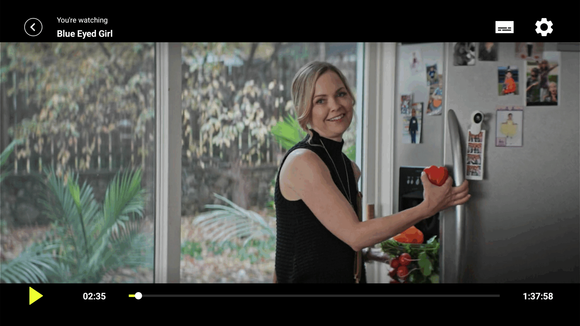 What can you see on an OnStream?